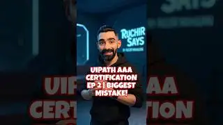 Biggest Mistake in UiPath Agentic Automation Exam 🚨 | How to Prepare the Right Way #UiPath #AAA