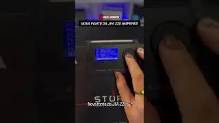 FONTE JFA 220 AMPERES A MAIS NOVA DA JFA @JFAEletronicosOficial