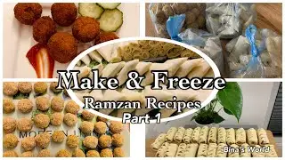 Make and Freeze Ramadan  Recipes 2021/ Christmas dinner snack ideas/bangladeshivlog/Bina&rsquo;s World