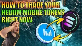 How to trade Helium Mobile Tokens Right now!