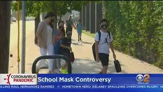 Controversy Swirls Over California's School Mask Mandates
