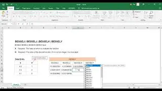 BESSELI | BESSELJ | BESSELK | BESSELY ENGINEERING FUNCTION IN EXCEL 01