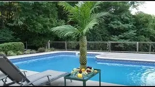 Pineapple Palm Tree Serving Tray
