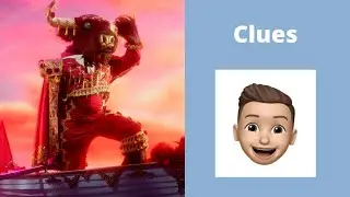 Masked Singer Season 6 The Bull&rsquo;s First Clue Package