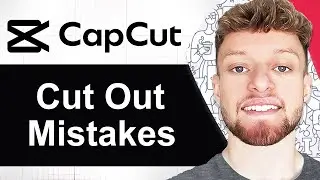 How To Cut Out Mistakes/Dead Space in CapCut PC (Step By Step)