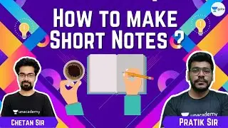 How to make Short Notes | #GATE2022 Civil Engineering | #PratikMishra Sir & #ChetanSaxena Sir