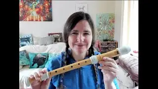 Recorder Requests: Ascending chromatic scale with triplets on a Yamaha Ecodear alto