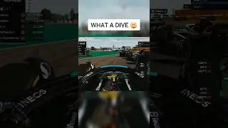 Unbelievable dive 🤯 #esports #f1 #f122 #f123 #leagueracing #race #racing #highlights