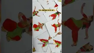 100+ drawings in 30 sec❤️ Flipbook art of Maa Durga🙏 #shorts