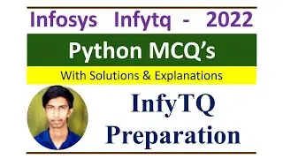 InfyTQ Python Previous Year MCQs | Solve Real Exam Questions with Explanation
