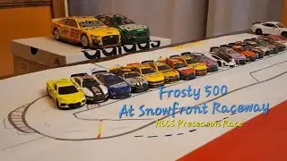 NLCS S2 R0 / Frosty 500 At Snowfront Raceway/ NASCAR Stop Motion