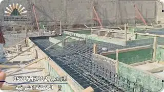مرحلة القواعد الشريطية في أحد مواقعنا في المنطقة الشرقية