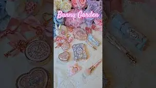 Flower Knows Bunny Garden Collection 🐰💐 Aesthetic ASMR Unboxing #makeup #cozy #unboxing