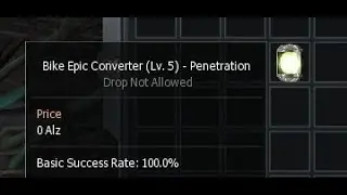Opening Lv.5 Bike Epic Converter 90+ / Lv.4 Bike Epic Converter 140 - iZo - CABAL NA