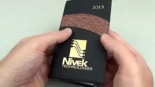 Barcelona Wave Pocket Pal Calendar w Notepad