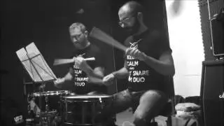 CRAZY SNARE DRUM DUO -.Dexterity