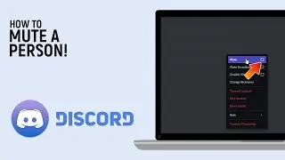 How to Mute a Person From Your Discord Server [easy]