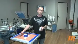 Screen Printing How To:  Applying Block-Out Tape