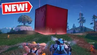 Fortnite OG Red Cube Rune Printing Live Event (Greasy Grove)