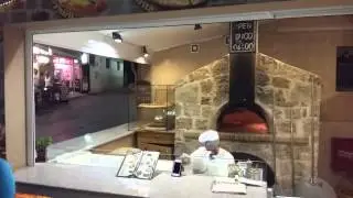 Malia 2015 pizza in 24seven hotel