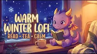 Snowy Reading Lofi &ndash; A Warm Winter Escape | Lilac Dragon Cozy Beats