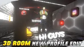 #lobbyedit @TDOFFICIAL12  3D PROFILE EDIT X DUO TREND 💯😎 || Free Fire New Profile video 🖤 ||