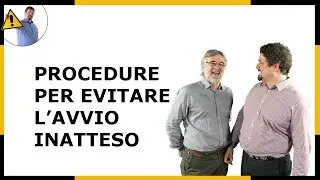 procedura avvio inatteso - LOTO EN 1037 EN 14118