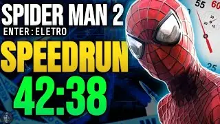 🔴QUEBREI O RECORD EM SPIDER MAN 2 SPEEDRUN — 42:38 🏆🔥