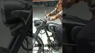 MOTOR CLASIC BMW 250CC TAHUN 1953. BLOK MESINNYA NGERI GAYS @BMW @MotoClassicVacarisses