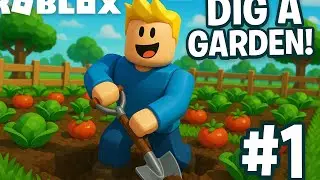 Roblox dig a garden gameplay #1 | Roblox #roblox #digagarden #pixelprowess