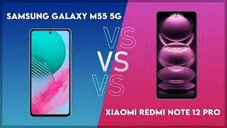 Samsung Galaxy M55 5G vs Xiaomi Redmi Note 12 Pro Technical Comparison