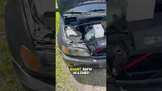 BMW e46 windshield wiper reservoir UPGRADE‼️ #BMW #e46 #driftcar