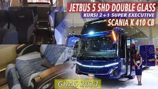 Jetbus 5 SHD Double Glass,,Super Executive Scania K410CB,,GIIAS 2023