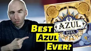 Is This New Azul The BEST EVER? | Azul Duel Board Game Play-through & Review