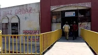 🇲🇽MONTERREY El Olvidado MERCADO DIAZ ORDAZ junto al Puente del Papa en 🇲🇽MONTERREY