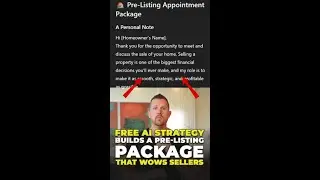 ChatGPT for Realtors Build a Pre-Listing Package in 60 Seconds