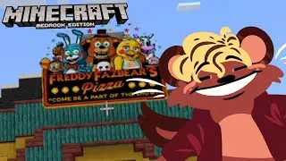 Minecraft (BEDROCK) Map review! (FNaF 2 MAP!)