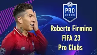 Roberto Firmino Pro Clubs Face Creation - FIFA 23