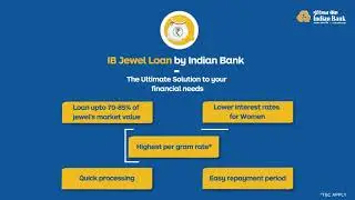 IB Jewel Loan by Indian Bank