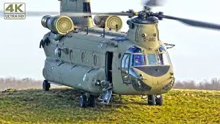 CH-47F Chinook training on THE SLOPES | Gilze-Rijen Air Base