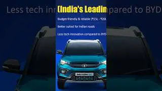 Which One is Better - TATA vs BYD vs Tesla #evmarket #tesla #tata #comparison