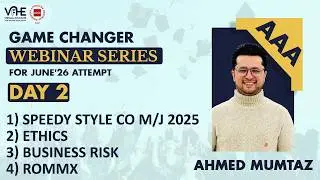 ACCA AAA Day 2 Game Changer Webinar Series June'26 | Pass AAA First Attempt | Success Strategy