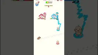 Home Rush Draw Puzzle. level 3 #gaming #mobailgame #youtubeshorts #trending #shorts