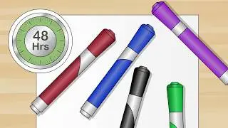 How to Revive Dried Out Markers
