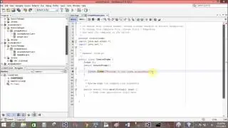 How to create a Frame in Java AWT with Netbean IDE