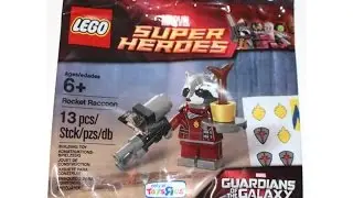 Lego Marvel Super Heroes: Rocket Raccoon Polybag Review (Guardians of the Galaxy)