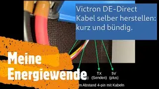 #DIY #Victron #VE-Direct Kabel selber herstellen: kurz und b&uuml;ndig.