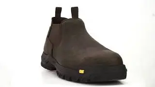 Men's Caterpillar Steel Toe Slip-On Work Shoe P91159