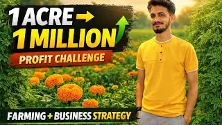 1 Acre Farming Challenge 🔥 1 Million Profit Possible? | Business Strategy