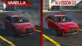 SBS Comparison | GTA V (Vanilla) vs. NaturalVision 2.0 MOD | ULTRA | + Benchmark GTX 970
